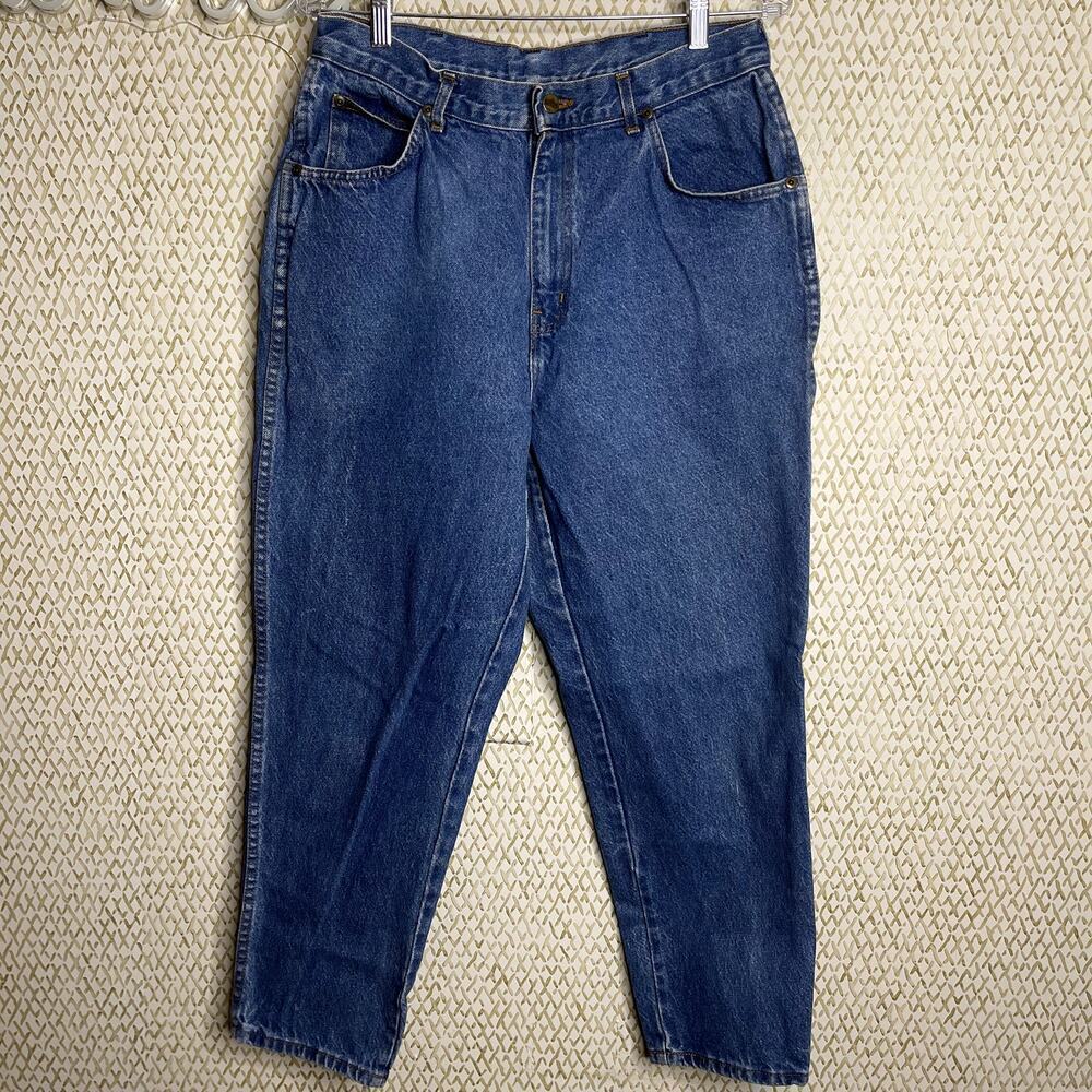 Vintage CHIC Brand 80s High Waist Ankle Length Mom Jeans Size 10